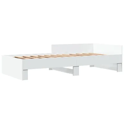 Produktbild von Bettgestell Weiß 75x190 cm Holzwerkstoff