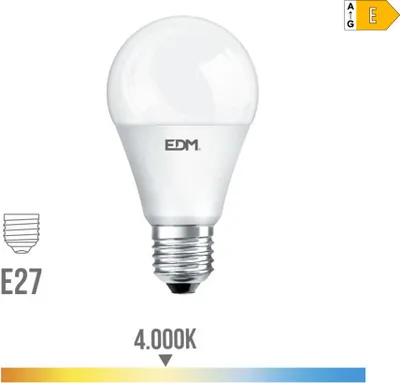 Image de Ampoule Led E27 17w Lumière Jour éclairage Puissant 4000k Lumière Du Jour - Edm