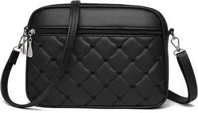 Productafbeelding van Schoudertas voor dames, klein, Polyurethanleer, crossbody tas, hartpatroon, handtas, verstelbare schouderriem, schoudertas met