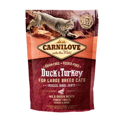 Produktbild von CARNILOVE Duck & Turkey, Adult, Ente, Truthahn, 400 g