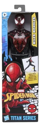 Produktbild von Figur Miles Morales von Marvel Spider-Man aus der Titan-Serie, 30 cm