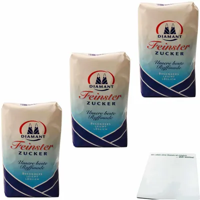 Produktbild von Diamant Feinster Zucker 3 x 1kg