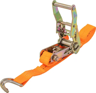 Produktbild von UNITRAILER Transportband mit Spanner 3m 25mm 1t Zurrgurt Spanngurt orange  für PKW Anhänger