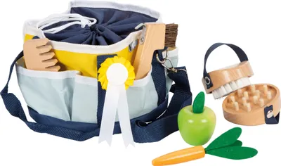 Immagine prodotto di Set di giochi per la toelettatura del cavallo con borsa