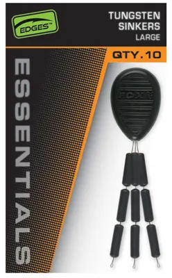 Produktbild von Fox Edges Tungsten Sinkers Large - 10 Angelgewichte