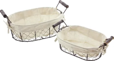Obrázek produktu pro Kovový košík Metal, sada 2 ks