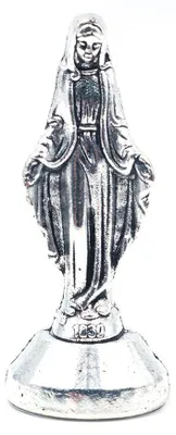 5er-Set Marienstatue Unserer Lieben Frau von Lourdes, 5 cm