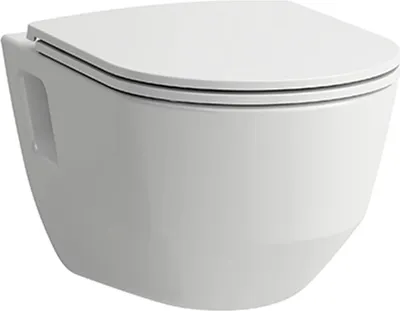 Produktbild von Wand-WC PRO spülrandlos, Tiefspüler weiß