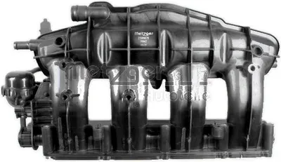 Produktbild von Saugrohrmodul mit Magnetventil METZGER IAM-Expertise passend für u.a. AUDI A4