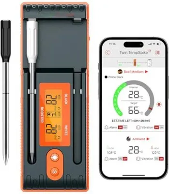 Image de Thermomètre à viande numérique sans fil Bluetooth