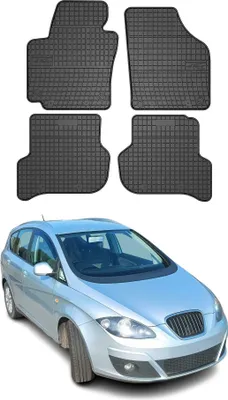 Image de Tapis de Sol pour Seat Altea XL 2006-2015 OMAC Noir Caoutchouc