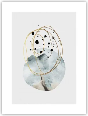 Produktbild von Poster - Poster ohne Rahmen - Modern Abstraktion Flecken - 30x40 cm - Wand Bild - Wanddeko - Wandbilder - Kunstposter - Wandposter - Bilder - Kunstdruck - Wanddekoration - Wandbild - P2XPA30x40-4782