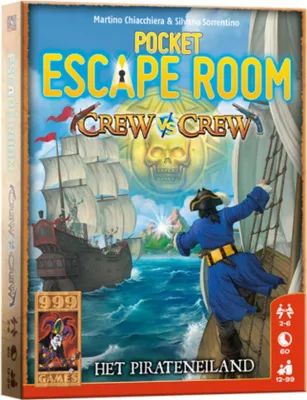 Produktbild von 999 Games Pocket Escape Room Crew gegen Crew