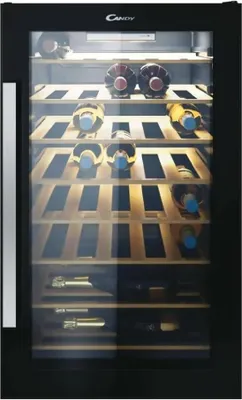 Produktbild von CANDY CWC 154 AAL / N - WIFI Weinkeller - 121L -  - 49 cm x 84,5 cm - Schwarz & Edelstahl
