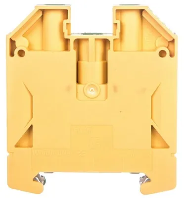 Imagen del producto de Conector de tierra Weidmüller WPE 16, paquete de 50 unidades.