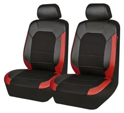 Zdjęcie produktu dla Pokrowce na siedzenia samochodowe do Renault 4 E-Tech - czerwone