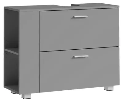 Obrázok produktu pre Skrinka pod umývadlo – kúpeľňová skrinka – otvorený úložný priestor – 30 x 80 x 64 cm