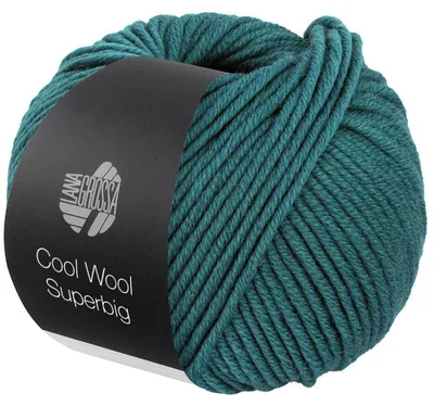 Produktbild von Lana Grossa - Cool Wool Superbig 0050 petrolgrün