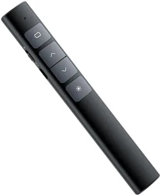 Image de Pointeur de présentation sans fil - Pointeur laser - Stylo de présentation 2,4 GHz - Télécommande de présentation - USB - Pointeur de présentation avec laser - Noir