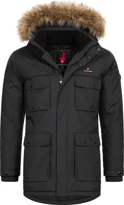 Produktbild von Höhenhorn Arpiglias Herren Winter Jacke Parka Schwarz Gr. L