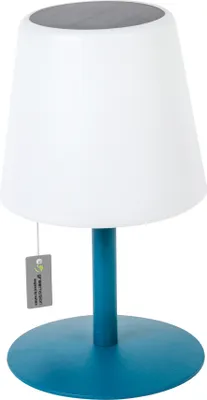 Produktbild von Solar-LED-Tischleuchte Outdoor, türkis