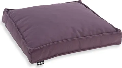 Produktbild von H.O.C.K. Classic Uni Outdoor Sitzkissen - 50x50x5cm Stuhlkissen für Draußen - Wetterfestes Polster Brombeer