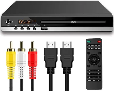 Productafbeelding van Mini DVD Speler - Compacte Mediaspeler - Films Kijken - Regiovrij Afspelen - 1080p HDMI - Zwart