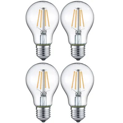 Produktbild von Trio LED-Leuchtmittel RL187, Filament Glühbirne Leuchte, E27 4W EEK E, warmweiß 4er Set