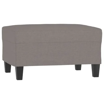 Produktbild von vidaXL Fußhocker Taupe 70x55x41 cm Stoff