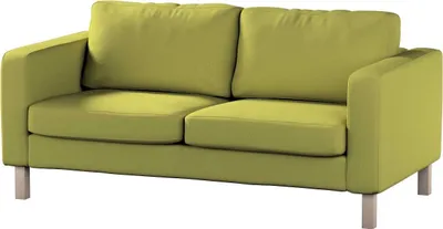 Produktbild von Dekoria Bezug für Karlstad 2-Sitzer Sofa nicht ausklappbar, limone, Sofahusse, Karlstad 2-Sitzer