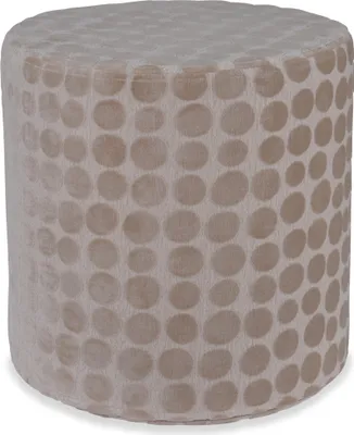 Produktbild von H.O.C.K. Magic Dots Hocker Pouf Ø45x45cm creme beige