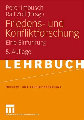 Produktbild von Friedens- und Konfliktforschung