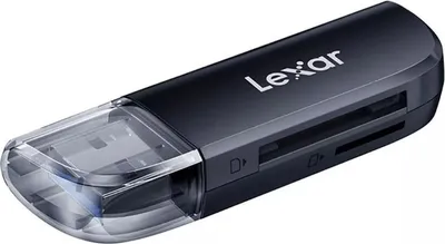 Produktbild von LEXAR LRW300 Dual-Slot-SD/microSD-Kartenleser USB 3.2