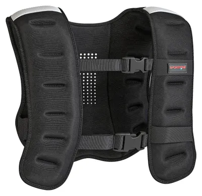 Produktbild von Gewichtsweste 10 KG Trainingsweste mit Reflektierenden Streifen verstellbaren Gurten Laufweste Damen Herren