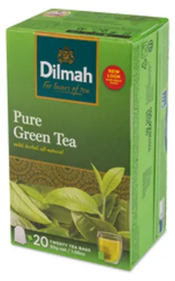 Zdjęcie produktu dla Dilmah Pure Green Tea 20x1,5 g