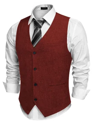 Produktbild von Sakko für den Business-Alltag – Slim Fit – Weinrot