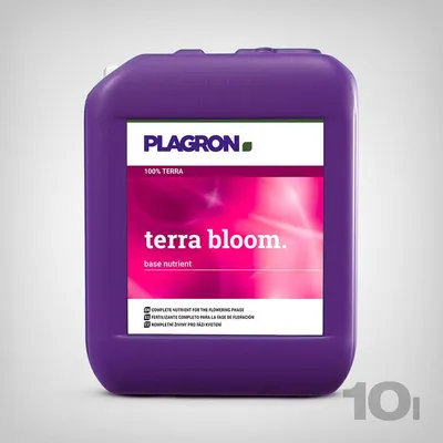 Produktbild von Plagron Terra Bloom 10L Blütedünger für Blüten- und Fruchtpflanzen | Mineralische Nährstoffe für gesunde Pflanzen und optimale Blüte