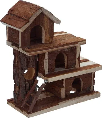 Image de Maison pour petits rongeurs - 25 x 30 x 12 cm