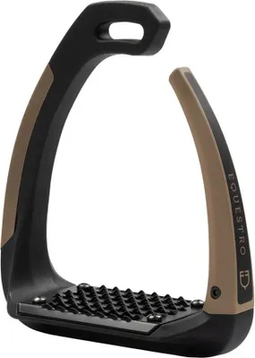 Imagen del producto de Estribos Equestro Supernova, color marrón/negro. Talla única