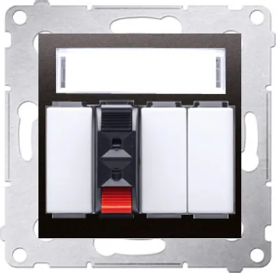 Obrázok produktu pre Kontakt-Simon DGL31.01/48, Antracit, Plast, IP20, 75 mm, 48 mm, 75 mm