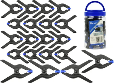 Obrázek produktu pro GEKO Svěrka pružinová, sada 22ks, 65mm, 95mm G29929