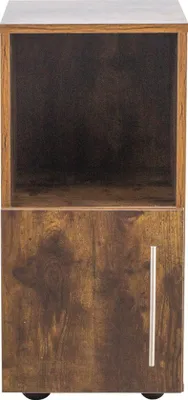 Produktbild von VDD Nachttisch - Dielenschrank - 64 cm hoch - braun nussbaumfarbig