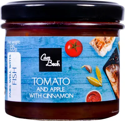 Image de Chutney de tomates et de pommes