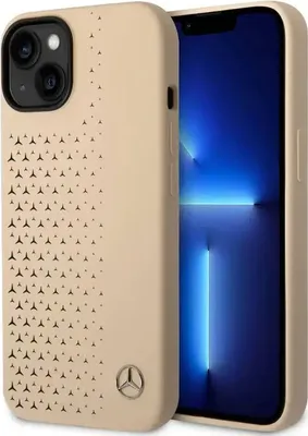 Immagine prodotto di Mercedes-Benz iPhone 14 Plus Custodia cover posteriore - iPhone 15 Plus - Beige