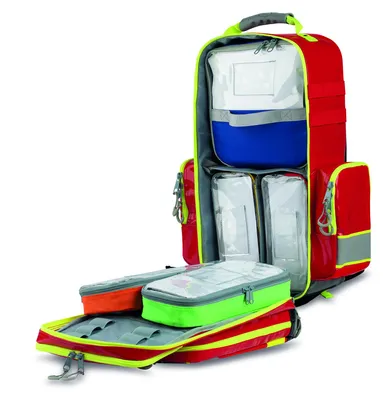 Obrázok produktu pre Söhngen Lifebag PAX L Erste Hilfe Rucksack Sport rot bestückt, Erste-Hilfe-Kit