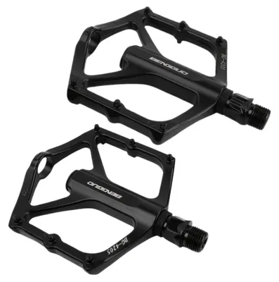 Immagine prodotto di Pedali per bicicletta in lega di alluminio, antiscivolo, pedali piatti da 9/16 di pollice, con piattaforma e cuscinetti sigillati, adatti per mountain bike, bici da corsa e bici da trekking