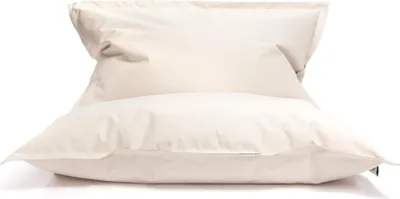 Produktbild von Ecopuf, Sako, Sitzkissen Sessel Bean Bag, Sitzsack, Innen und Außen, Creme Nc18, 170x135cm