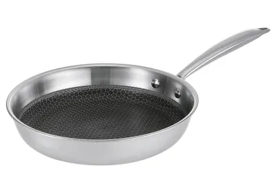 Obrázek produktu pro Resto Kitchenware Achird, Kulatý, Univerzální pánev, Šedá, Nerezová ocel, Achird, Hliník, Nerezová ocel, Keramický, Elektrický, Plyn, Halogen, Indukční
