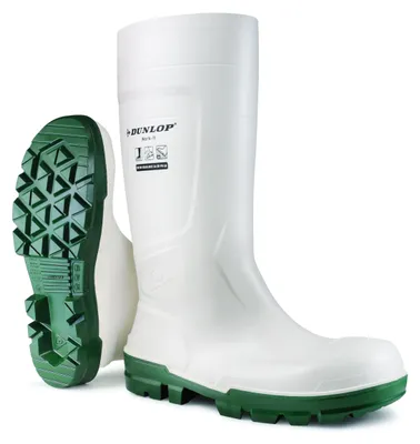Produktbild von Dunlop Stiefel Work-It safety S4 weiß nach EN ISO 20345:2022 S4 SR FO LG Größe 46