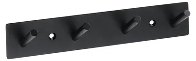 Immagine prodotto di Appendiabiti con 4 ganci Bemeta Easy01 nero